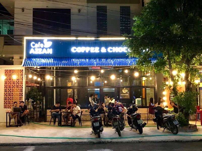 Azzan Coffee & Chocolate: Nơi những tâm hồn yêu cà phê và chocolate cao cấp tìm đến tại Quảng Ngãi. (Ảnh: Azzan Coffee)