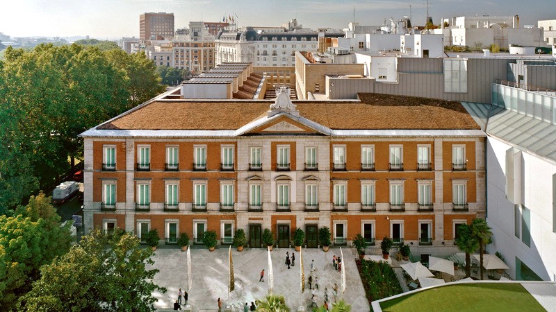 Ngoại thất Museo Thyssen-Bornemisza (ảnh: arquitecturaviva).