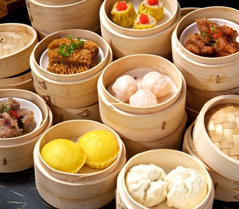 Dim sum Quảng Đông trứ danh. Ảnh: c8501089