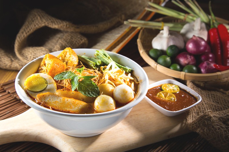 Laksa: Món ăn tinh thần của người Malaysia. (Ảnh: asianinspirations)