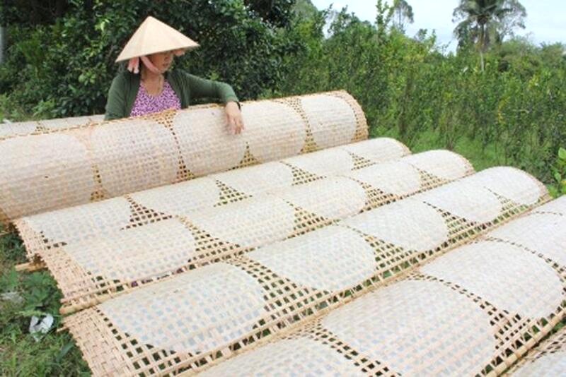 Bánh tráng - món ăn dân dã quen thuộc ở Phú Yên (Ảnh: Bánh Tráng Như Bình)