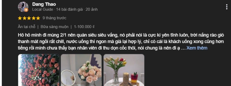 Nước uống ngon, giá hợp lý. (Ảnh: Dang Thao)