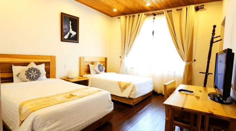 President Villa: Hạng phòng cao cấp nhất tại Aniise Villa Resort.