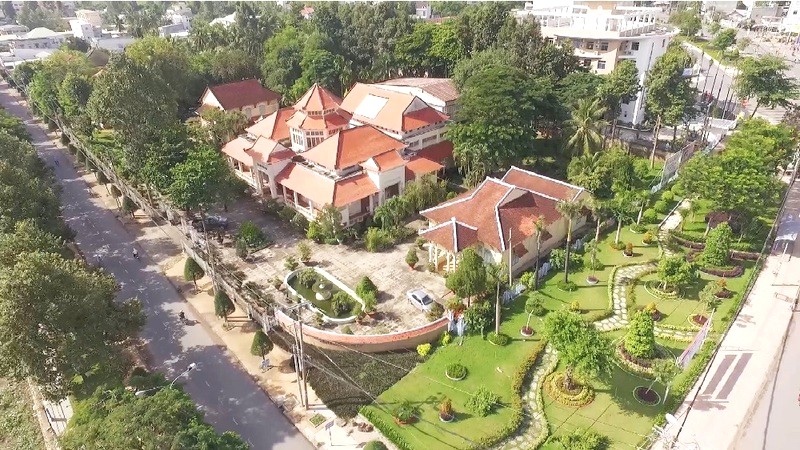 Bảo tàng rộng 11.000m² (Ảnh: Bảo Tàng Đồng Tháp)