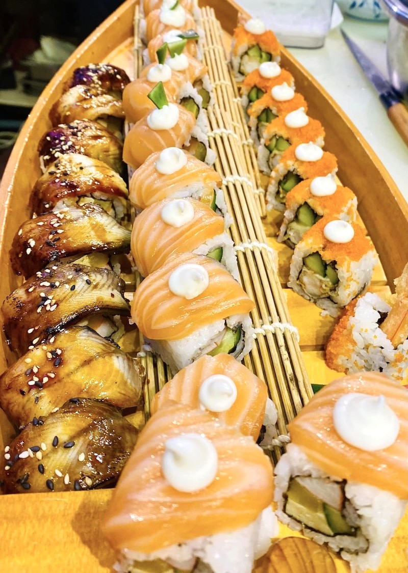 NamSushi & BBQ Buffet: Sushi Nhật Bản & BBQ độc đáo, thu hút thực khách.  (139 kí tự)