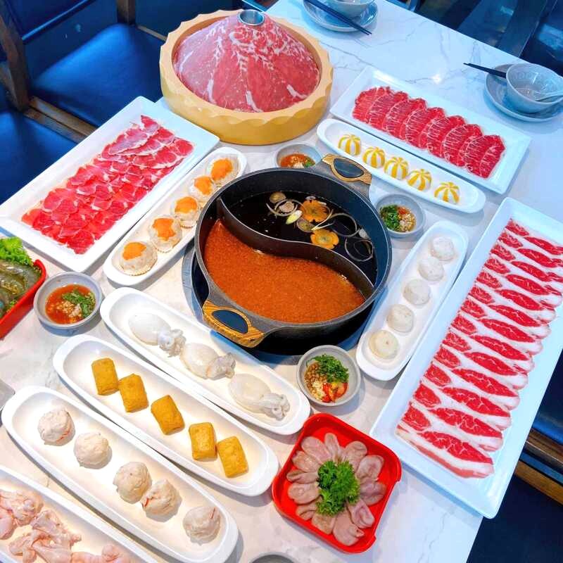 Thưởng thức buffet lẩu đa dạng tại Hotpot Story Thái Nguyên. 🍲✨