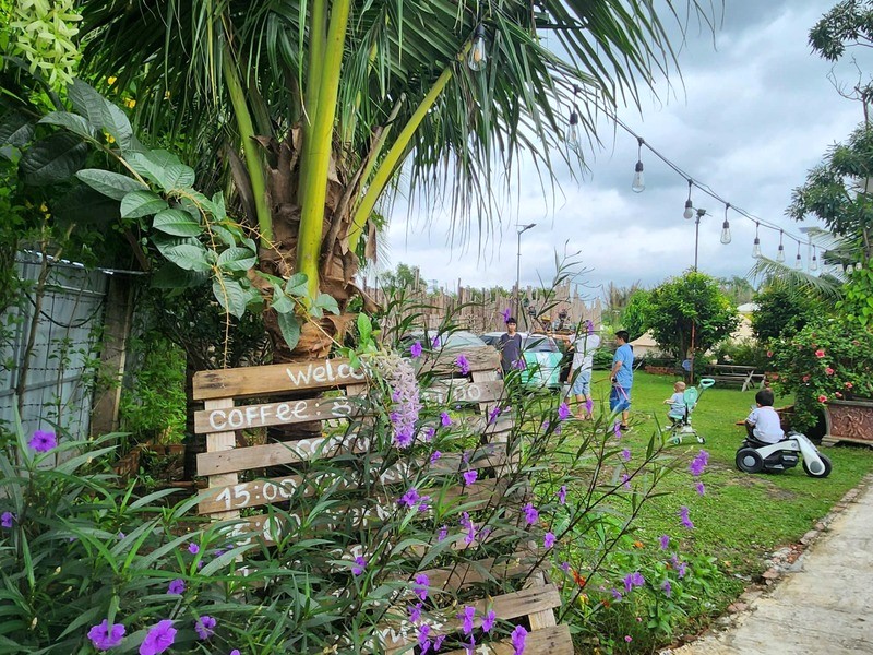 Mimosa Farmstay: Nông thôn thanh bình, vườn cây xanh mát, động thực vật phong phú.