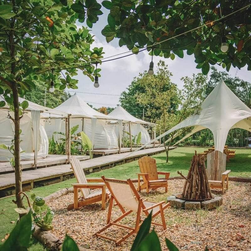 ## Lạc Glamping: Xanh mướt, thư giãn!