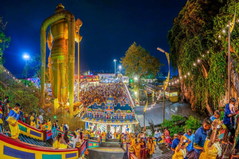 Lễ hội Thaipusam ở Malaysia được tổ chức rộng khắp đất nước. (Ảnh: Shoot plannet)