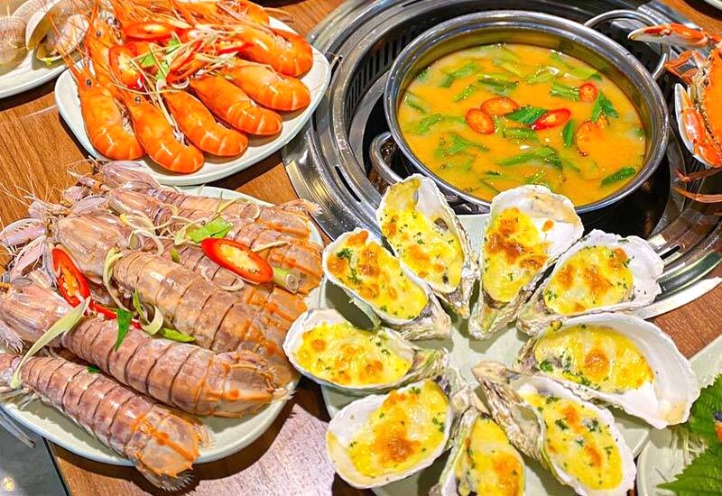 Sun Buffet Thanh Hóa: Buffet dimsum & hải sản nổi tiếng. (Ảnh: Hotel84)