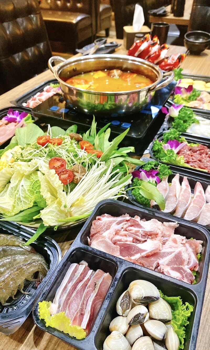 Buffet Lẩu Nướng The Time BBQ - Điểm hẹn hải sản hấp dẫn tại Thái Nguyên.