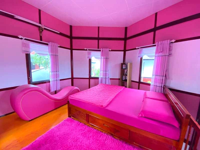 Hồng ngọt ngào Pink House Sa Đéc.  (62 ký tự)