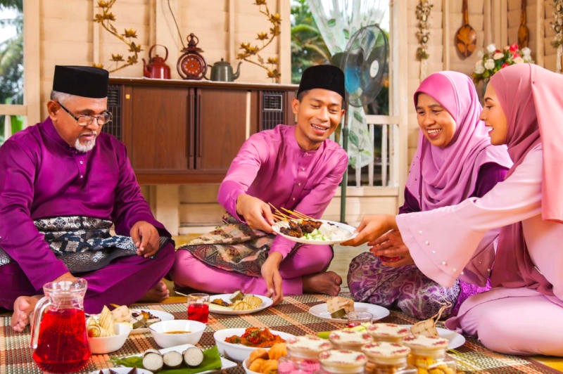 Hari Raya, lễ hội truyền thống của người Iban, tràn đầy niềm vui và náo nhiệt. (Ảnh: Universiti Putra Malaysia)