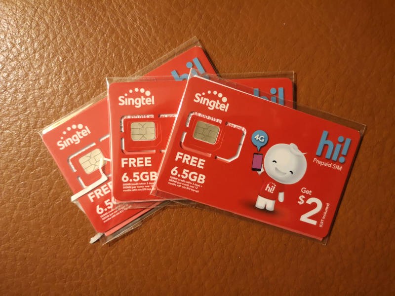 Lưu ý mua sim du lịch Singapore (Ảnh: Carousell)