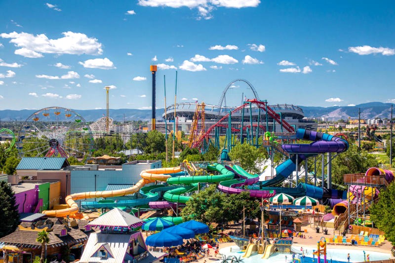 Elitch Gardens: Nơi vui chơi lý tưởng cho cả gia đình. (Ảnh: U.S. New Travel)