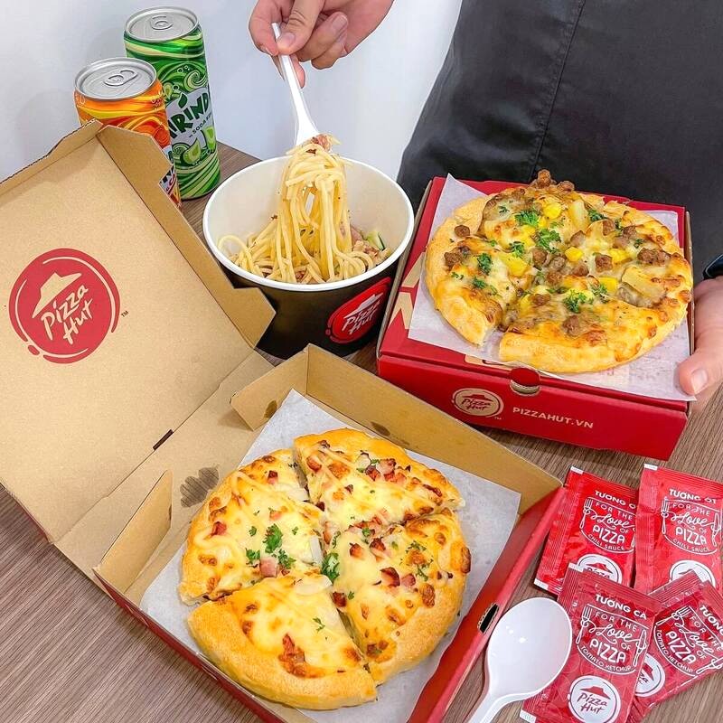 Pizza Hut Go Quy Nhơn - thương hiệu pizza nổi tiếng tại Việt Nam. (Ảnh: VinWonders)