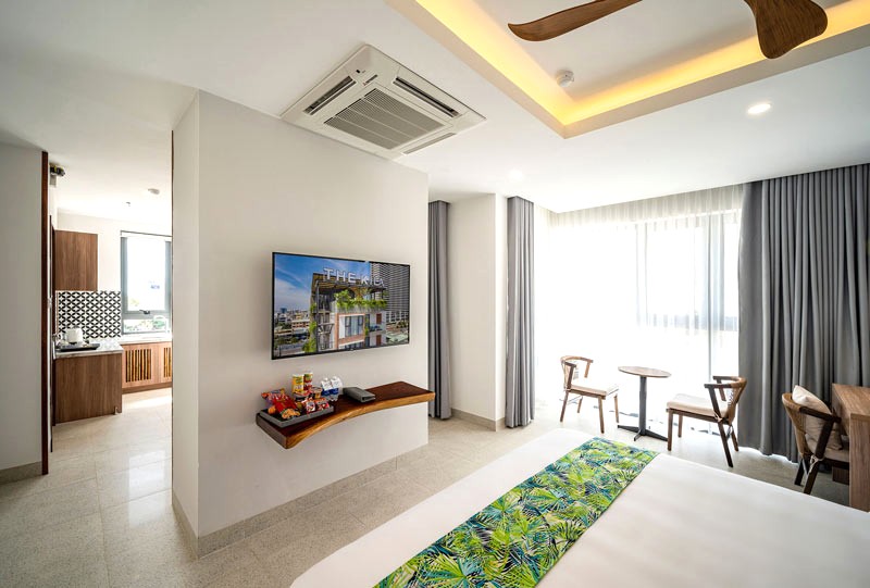 Tận hưởng kỳ nghỉ dưỡng trọn vẹn với Junior Suite, không gian riêng biệt, sang trọng. (Ảnh: Fanpage KiLa Boutique Hotel Quy Nhơn)