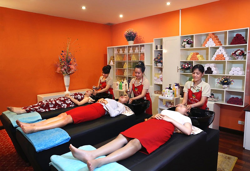 Khách sạn Đại Nam: Dịch vụ làm đẹp, massage và spa. (Ảnh: dainamwonderland)