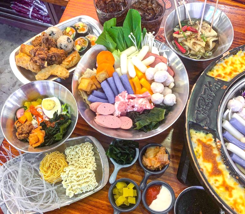 Spicy Box - địa chỉ buffet Hàn Quốc quen thuộc tại Quảng Ngãi. (Ảnh: Momo)