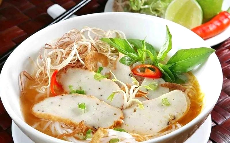 Quán hủ tiếu chay Liên Trang nổi tiếng ở quận 2. (Ảnh: Bachhoaxanh)