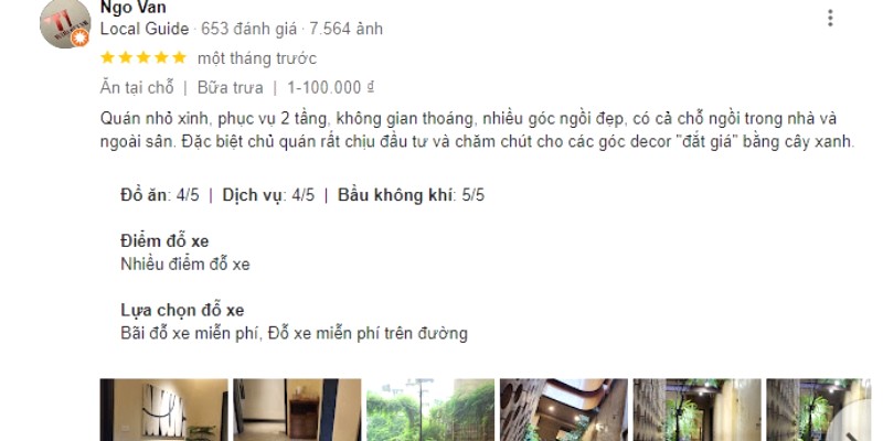 Quán được decor tỉ mỉ, chỉn chu. (Ảnh: Ngo Van)