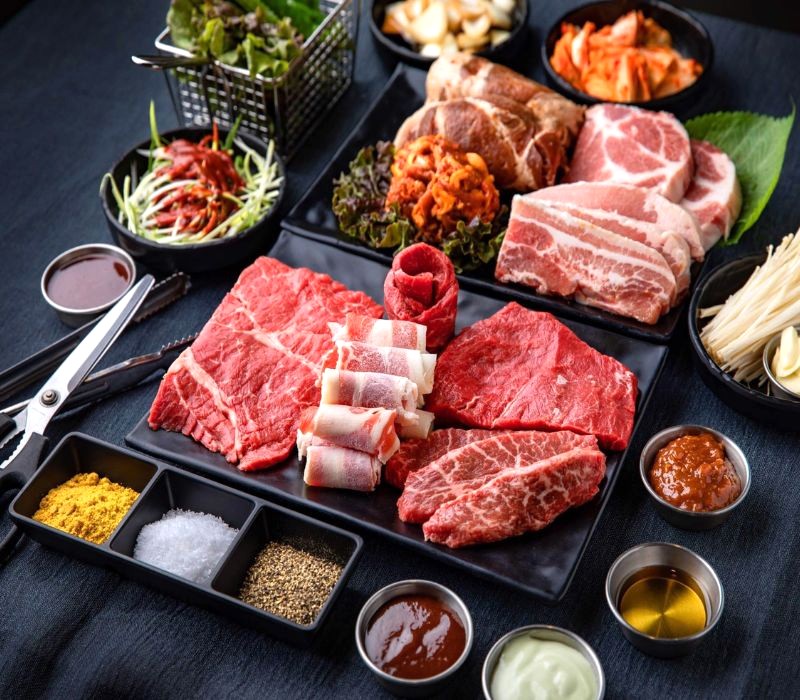 Thịt bò chất lượng Seoul BBQ (Ảnh: PATO)