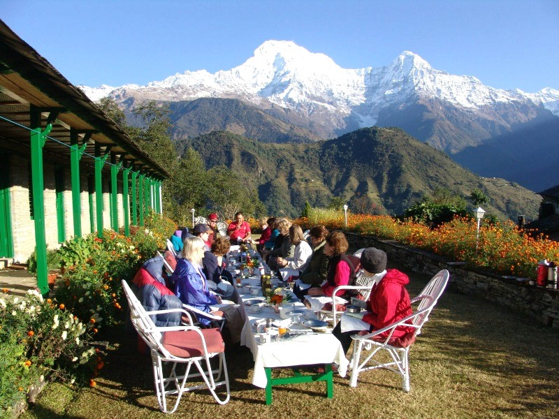 Annapurna Base Camp: Mục tiêu của những chuyến trekking đầy thử thách. (Ảnh: Sali Trekking)