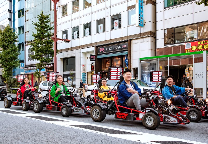 Phiêu lưu go-kart tại Shibuya, Tokyo! (ảnh: japankart)