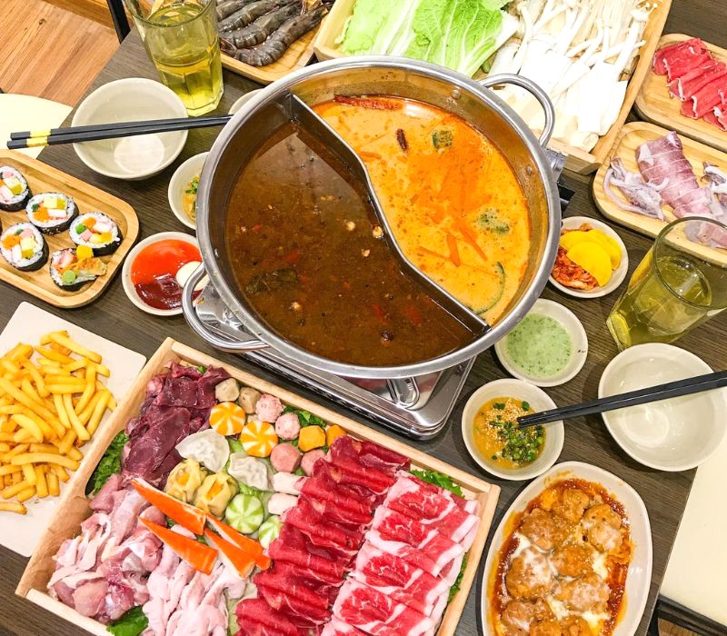 Seon Buffet: Bữa tiệc nướng Hà Nội cao cấp, hợp túi tiền. (Ảnh: PATO)