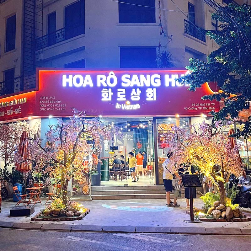 Hoa Rô Sang Huê - thiên đường buffet Bắc Ninh, được lòng thực khách.